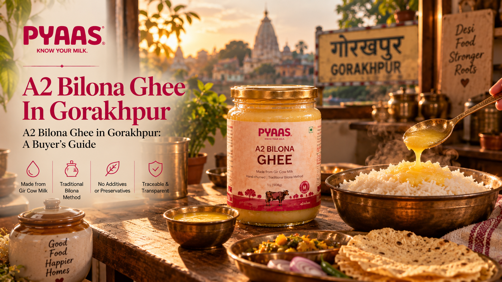A2 Bilona Ghee in Gorakhpur: A Buyer's Guide