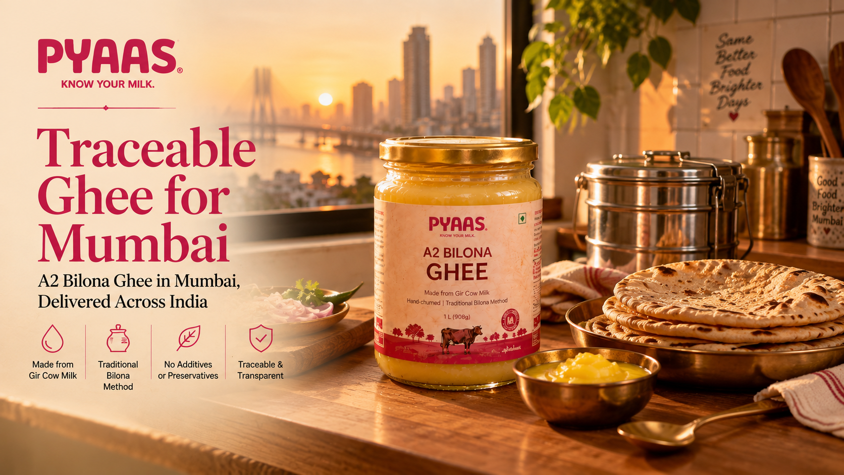 A2 Bilona Ghee in Mumbai, Delivered Across India