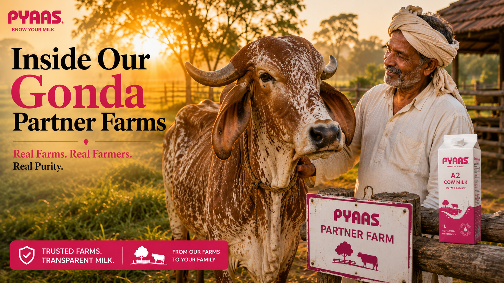 Inside Our Partner Farms in Gonda, Uttar Pradesh — Aryan Sharma, PYAAS