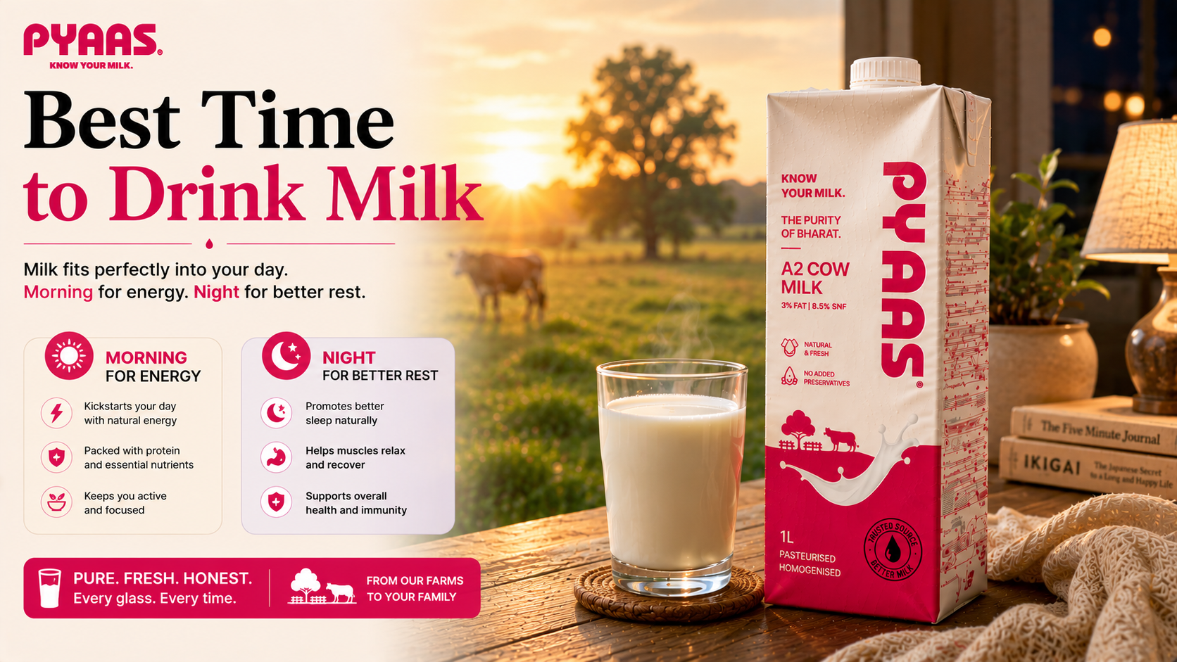 Best Time to Drink Milk: Morning or Night?