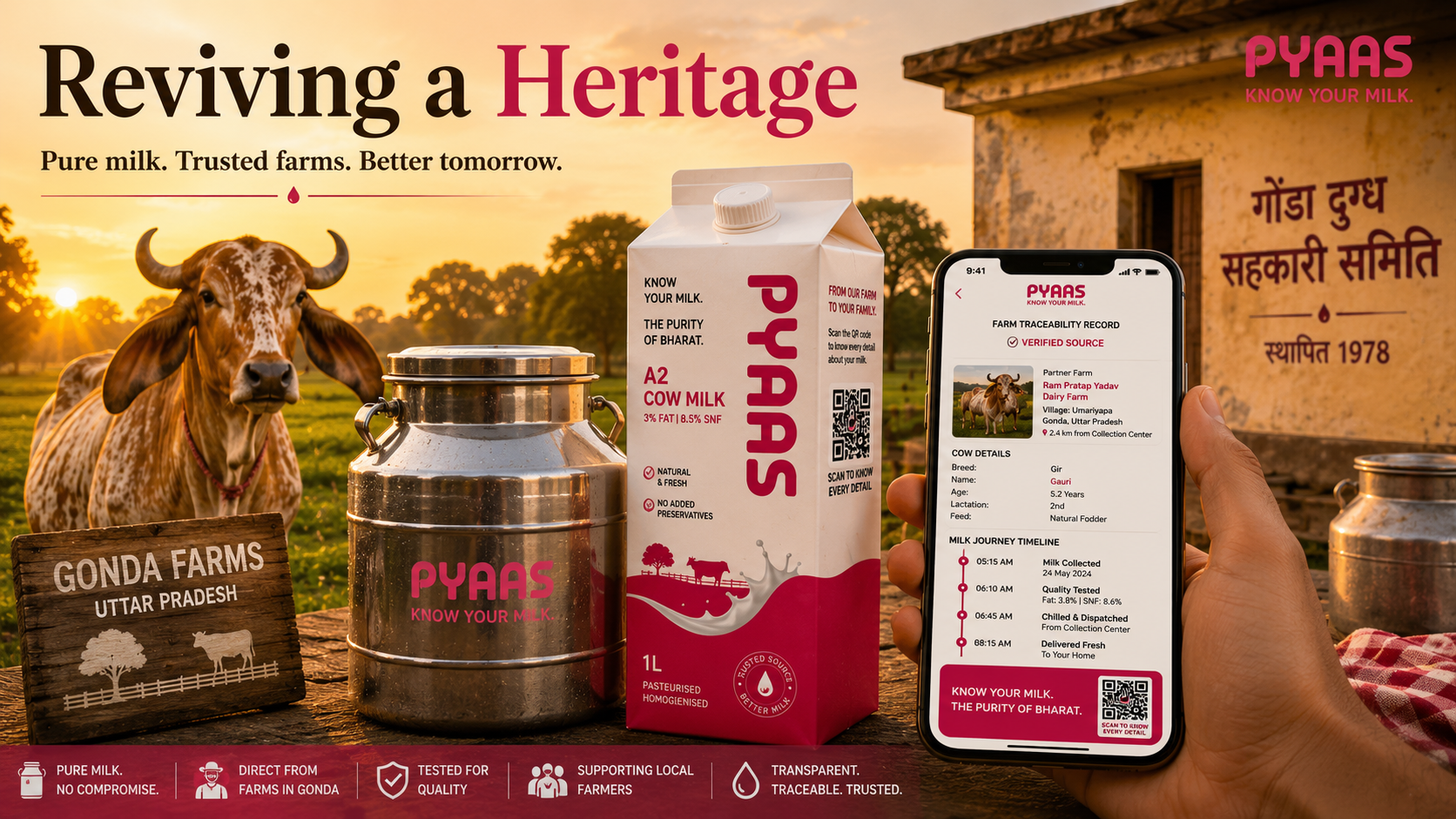 PYAAS and Parag: Bringing Know-Your-Milk Technology to a Heritage Dairy Brand — Aryan Sharma
