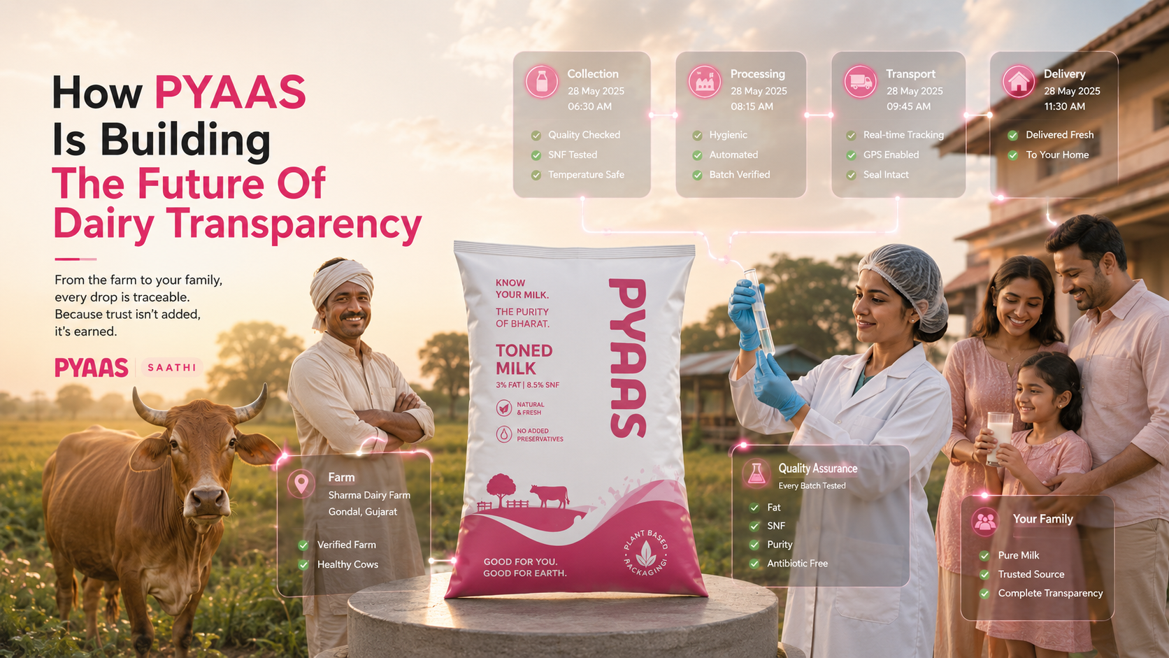Cover image for the article How PYAAS Is Building The Future Of Dairy Transparency