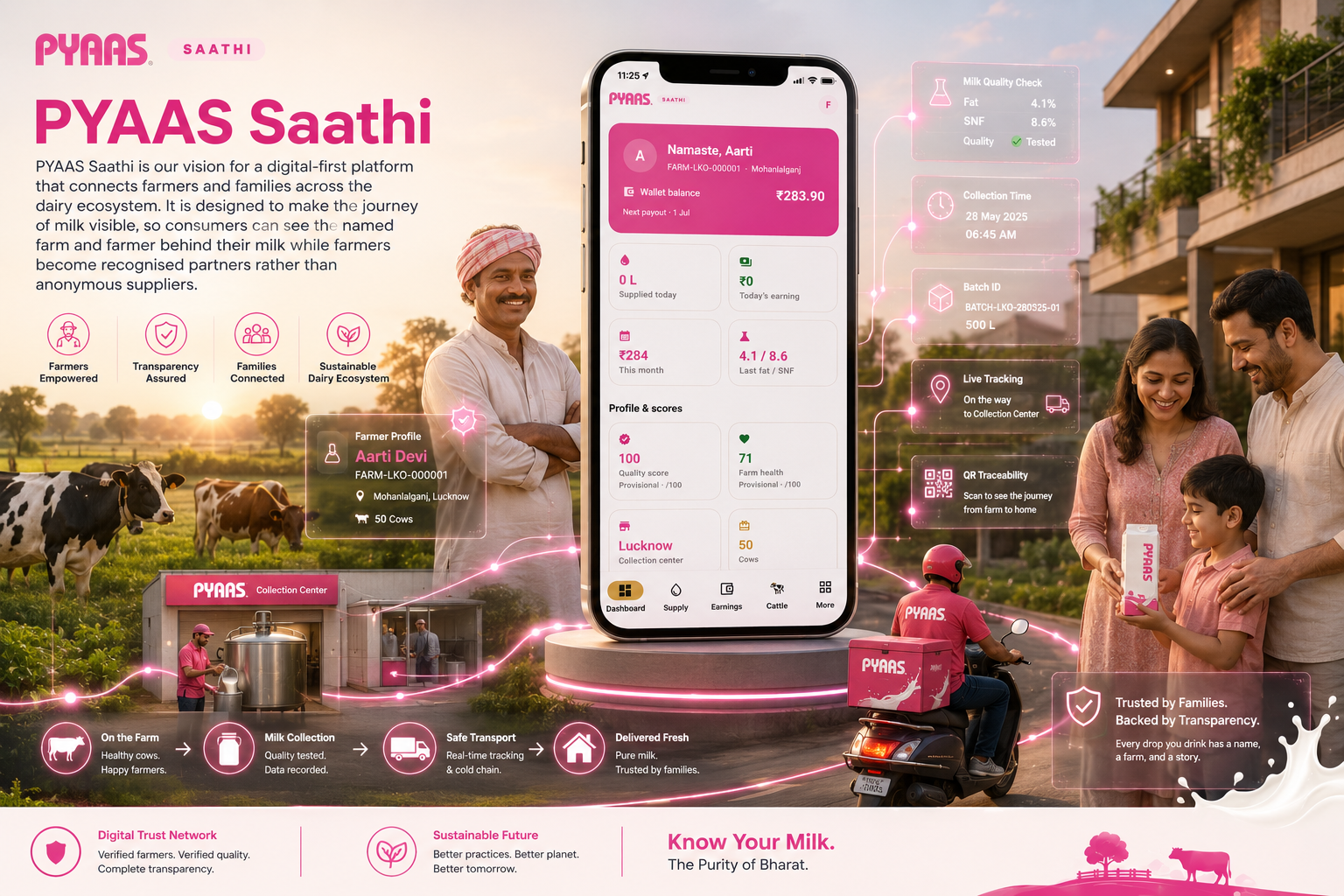 Cover image for the article How PYAAS Saathi Is Connecting Farmers And Families
