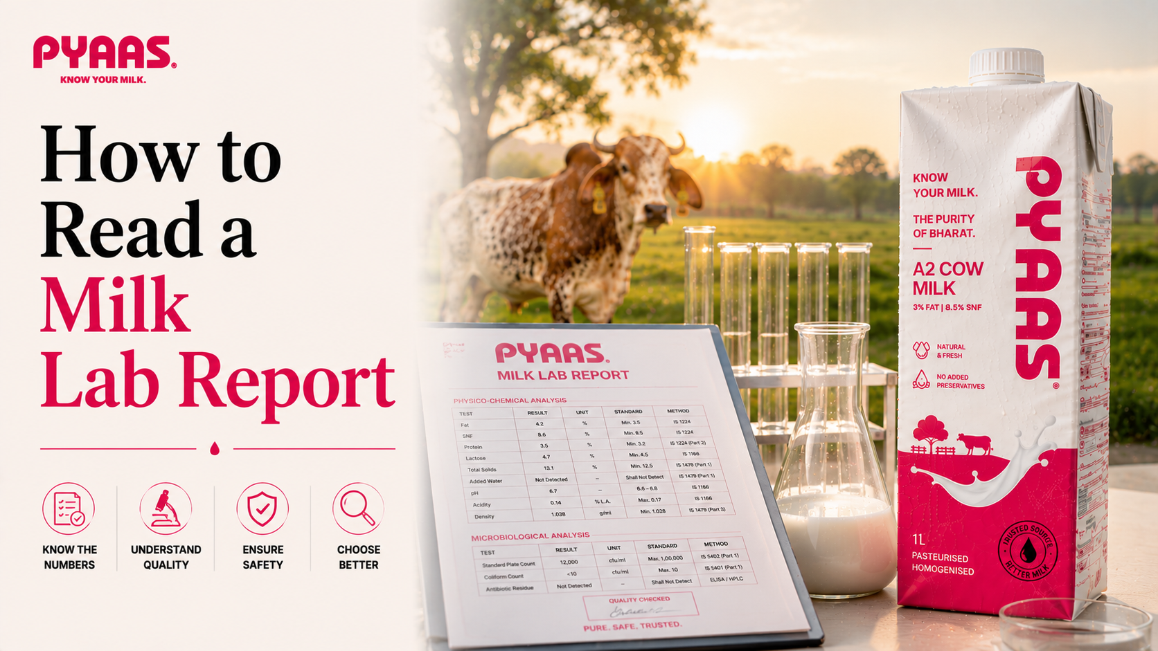 Cover image for the article How to Read a Milk Lab Report