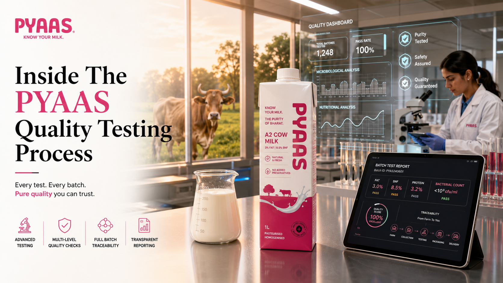 Cover image for the article Inside The PYAAS Quality Testing Process