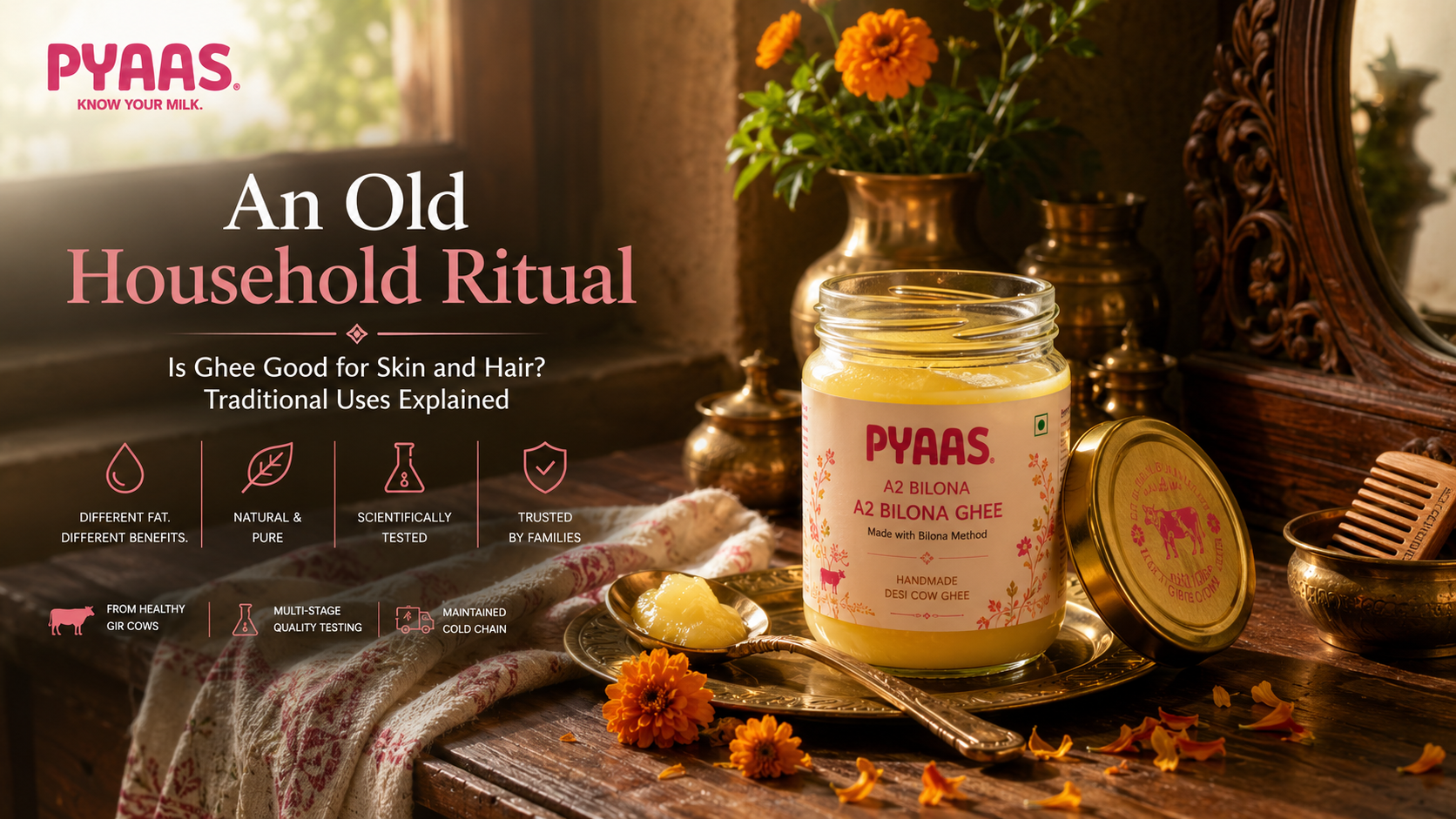 Is Ghee Good for Skin and Hair? Traditional Uses Explained
