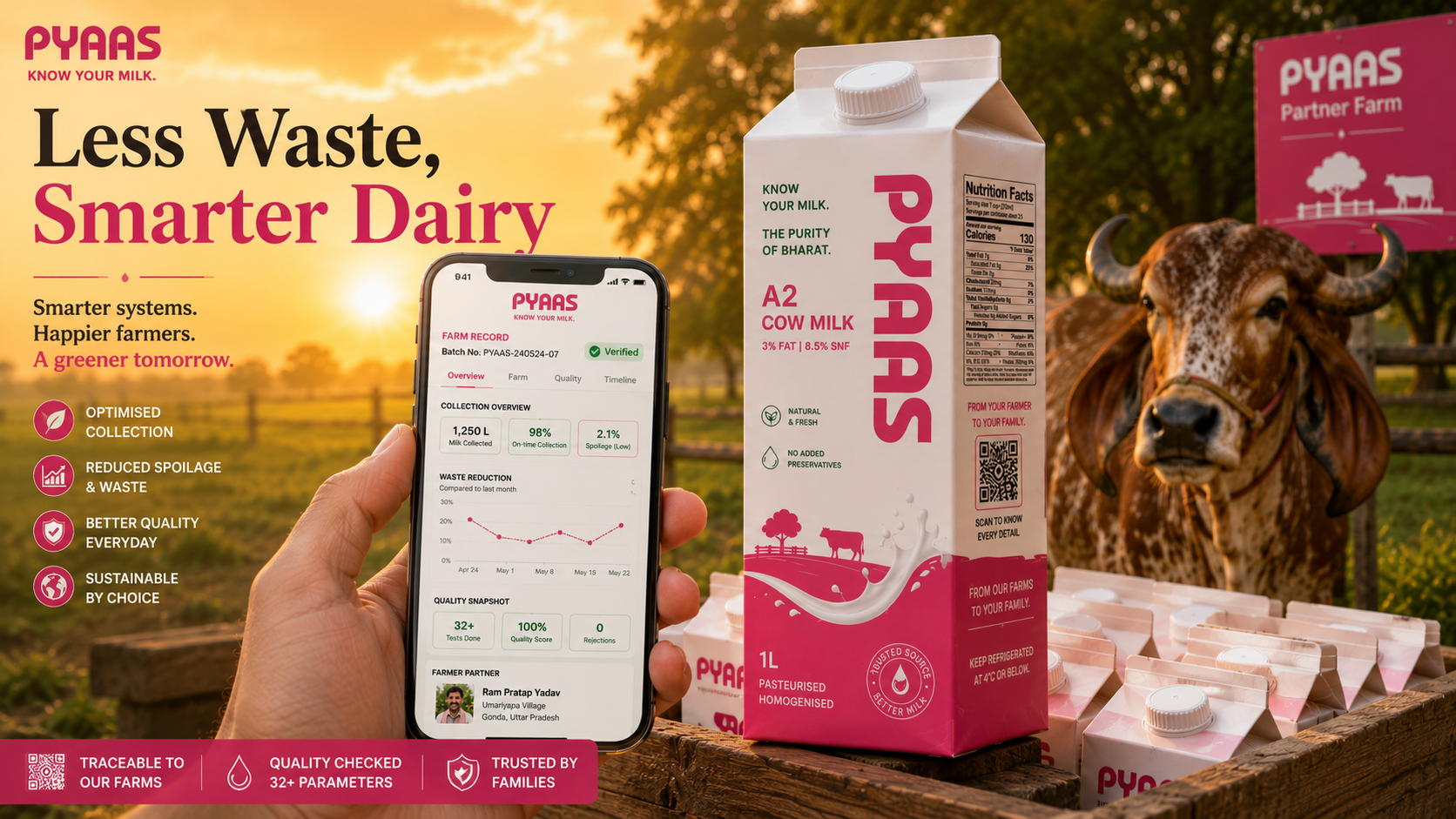 How Data Reduces Waste in the Dairy Supply Chain