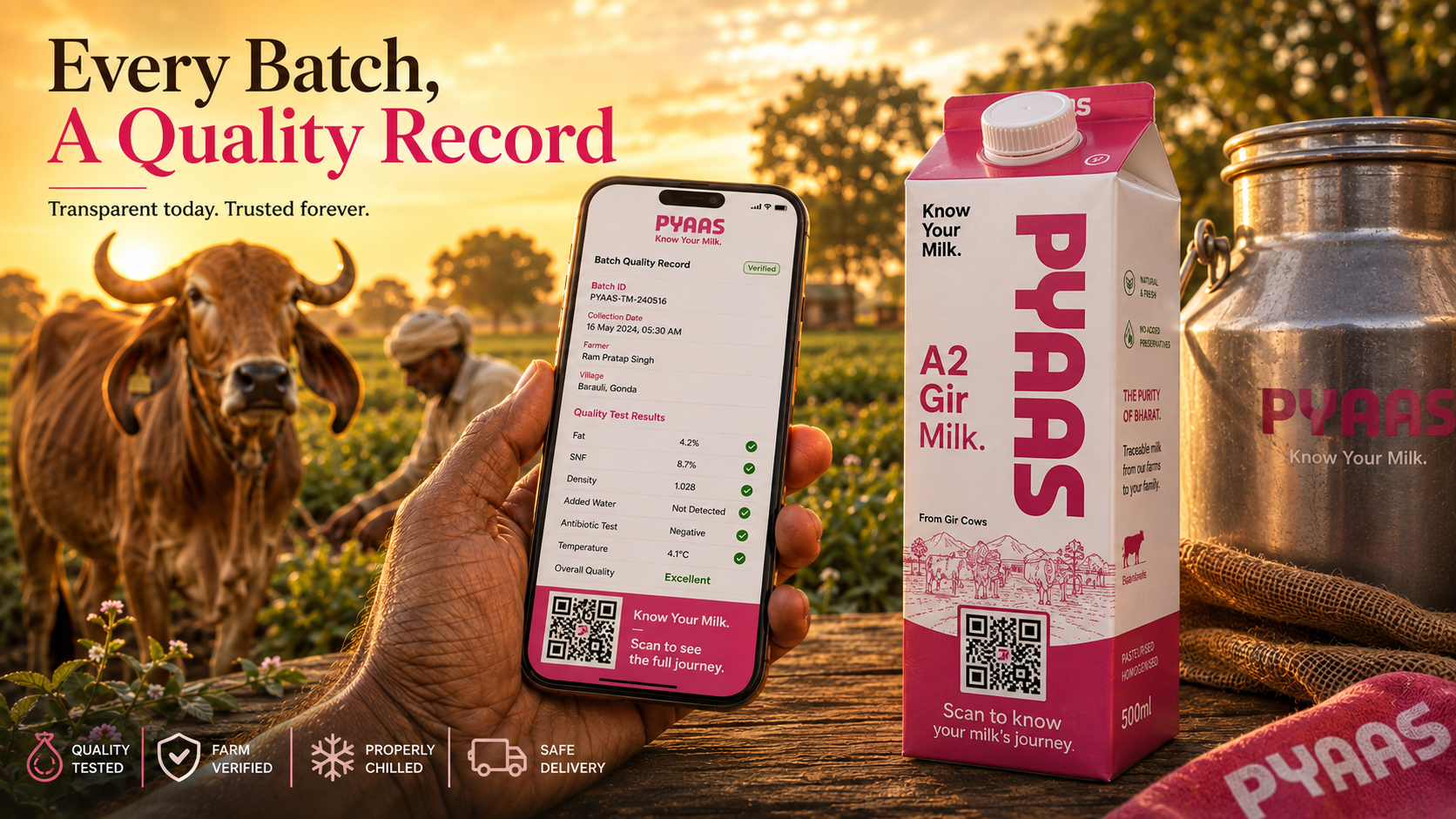 Turning Every Milk Batch Into a Quality Record