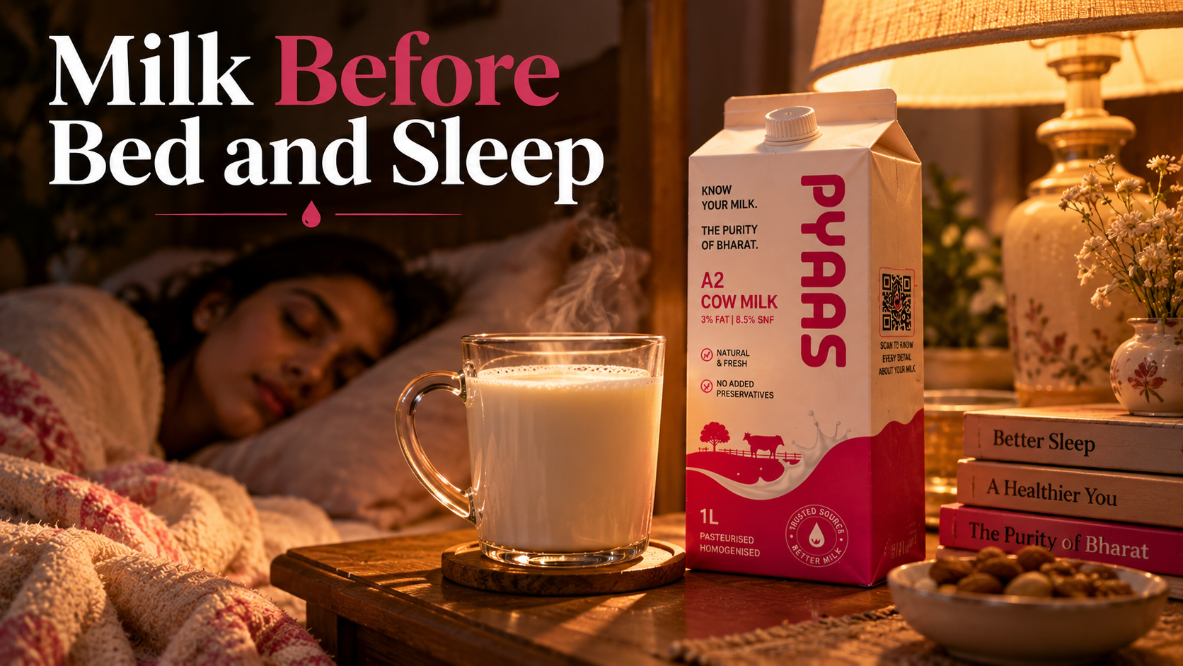 Milk Before Bed: Does It Really Help You Sleep?