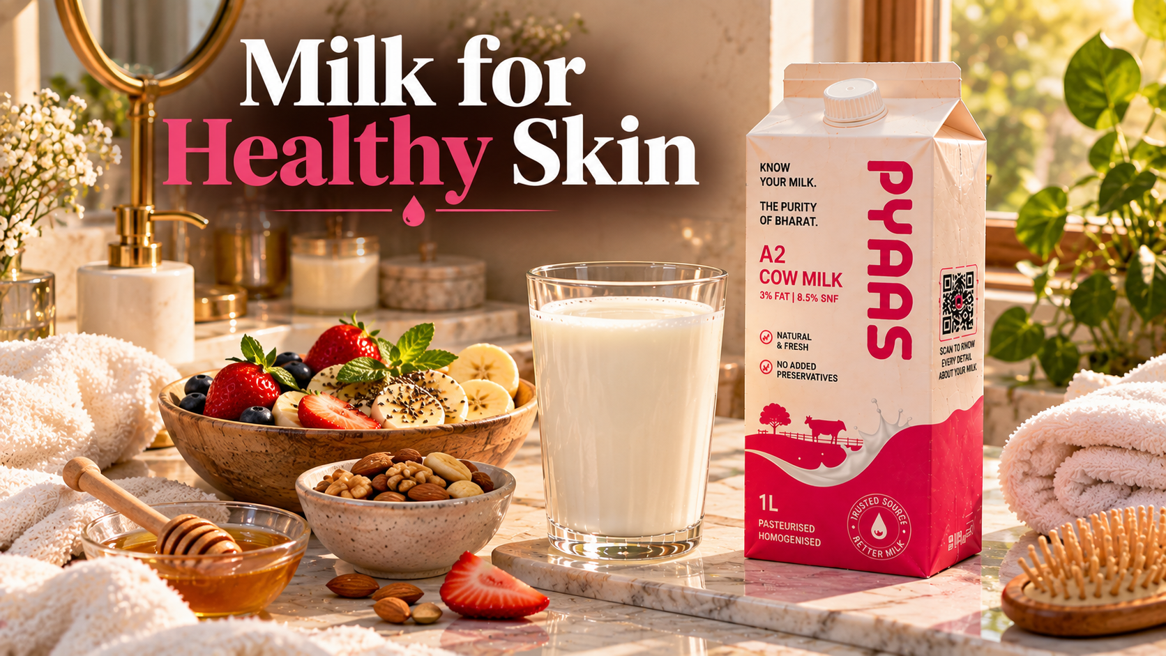 Milk for Healthy Skin: What Actually Helps
