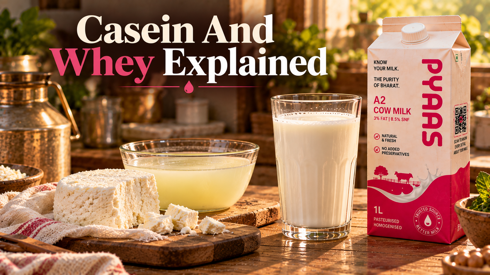 Milk Protein Explained: Casein and Whey