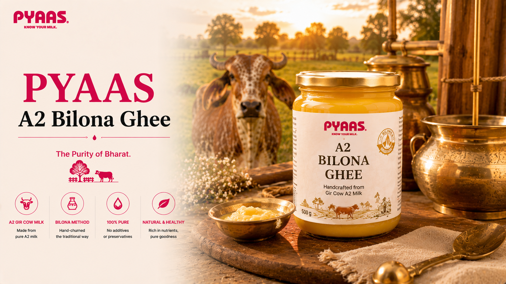 PYAAS A2 Bilona Ghee: A Complete Guide