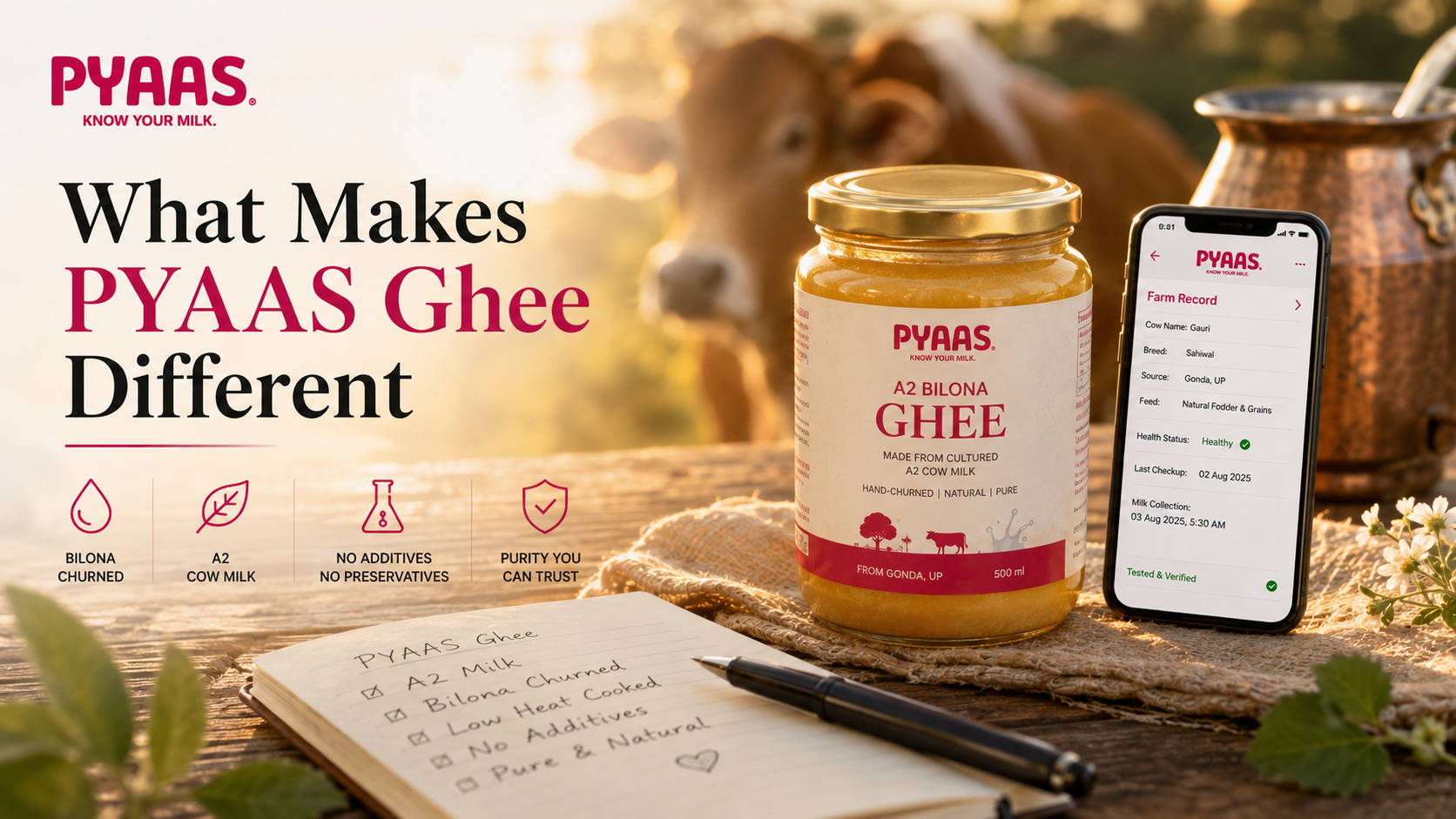 PYAAS A2 Ghee: What Makes It Different