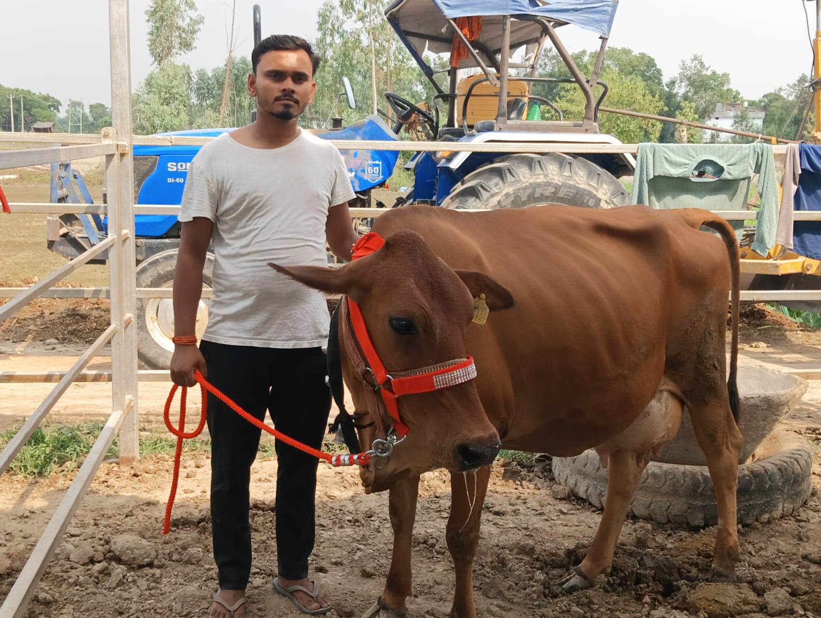 The farmers of Gonda: Harsh Singh and Ranjeet Singh