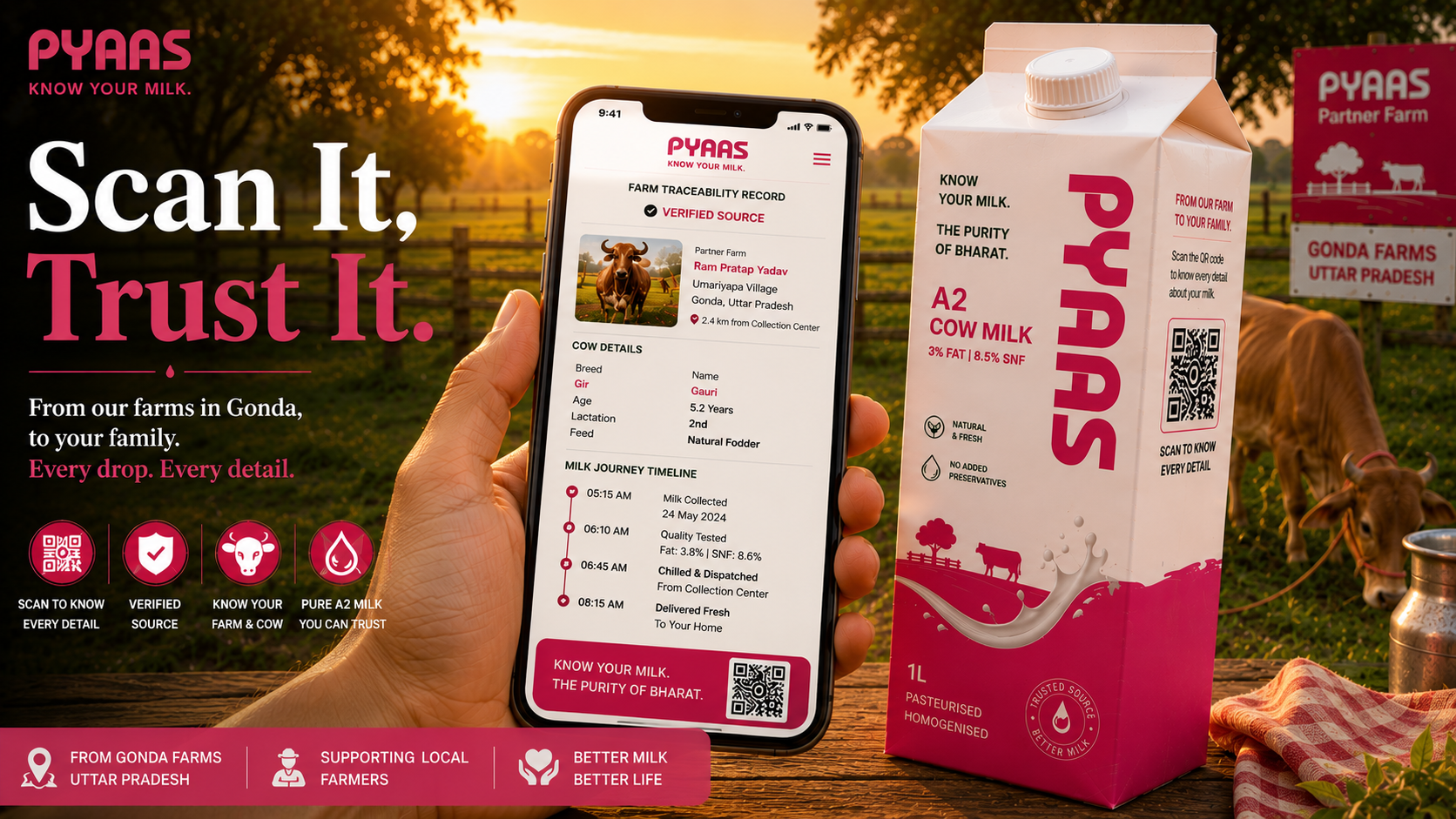 The future of Indian dairy is a QR code you can trust