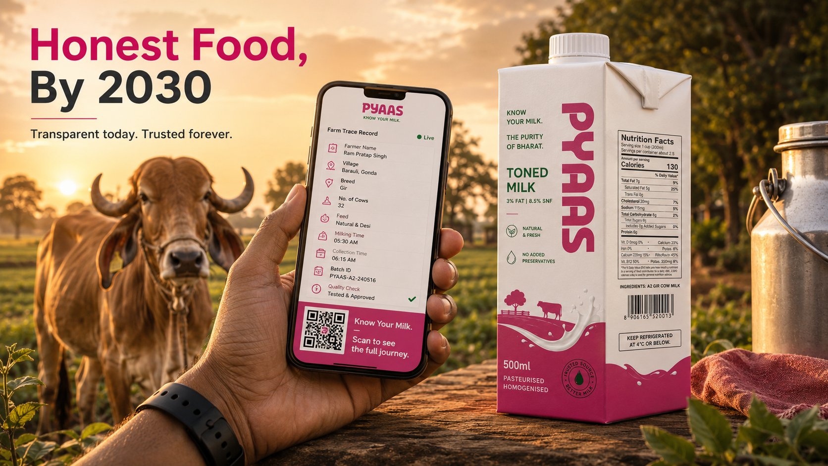 What honest food will mean by 2030