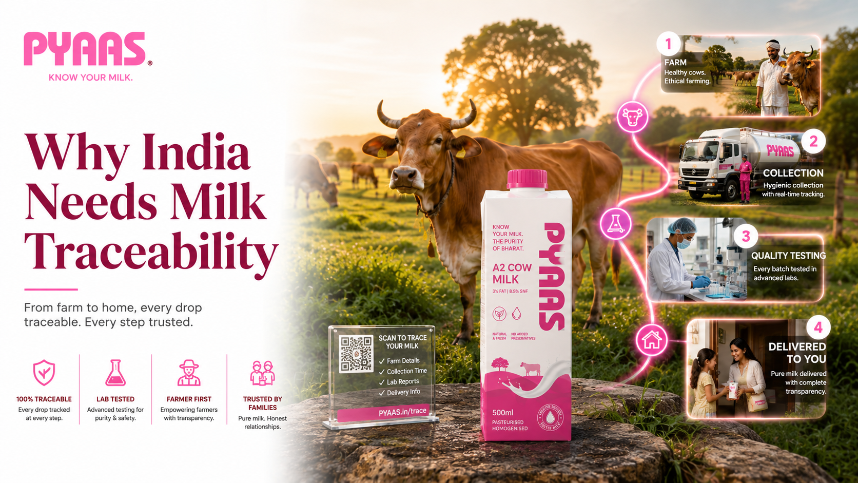 Cover image for the article Why India Needs Milk Traceability