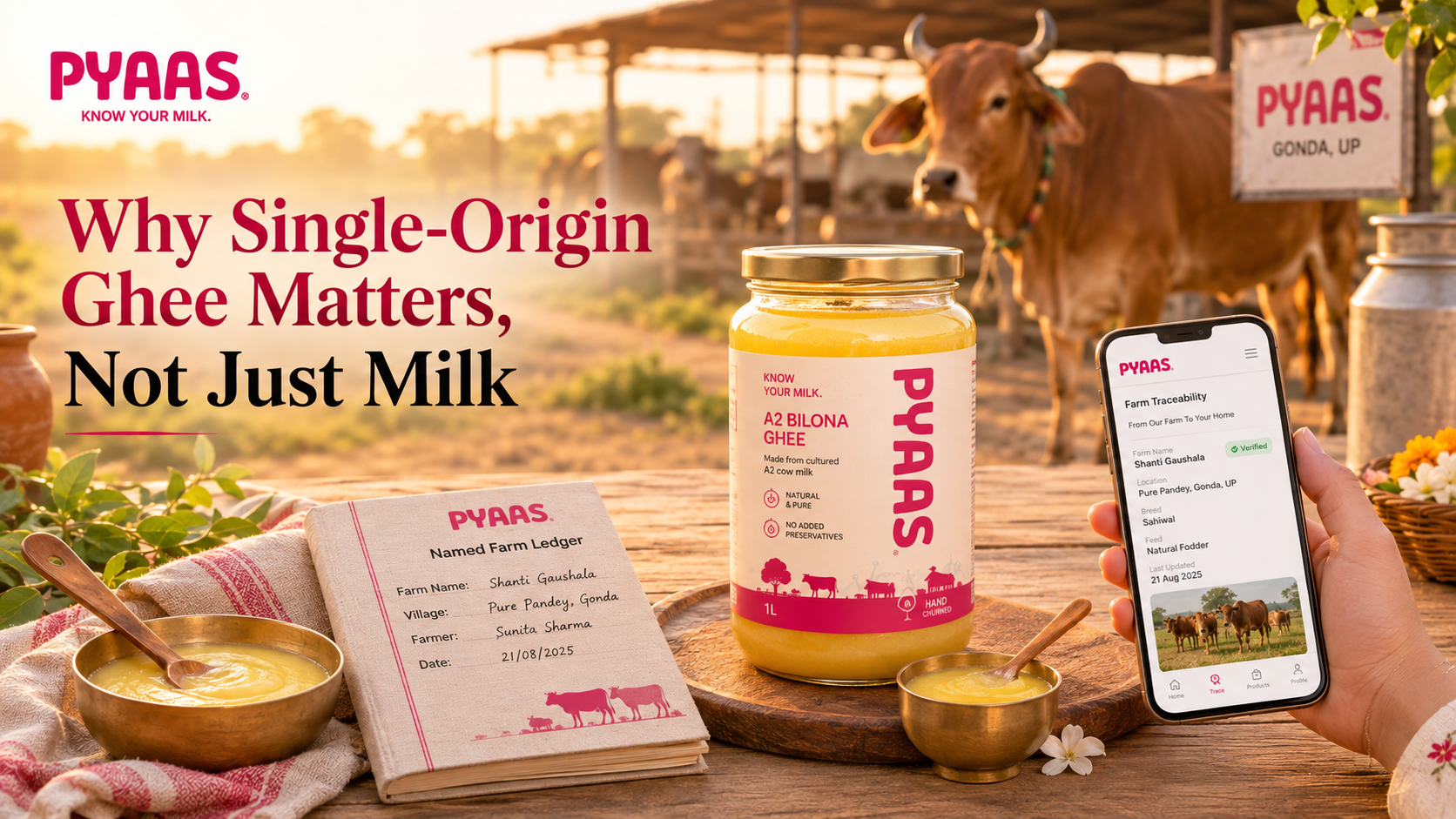 Why Single-Origin Ghee Matters, Not Just Milk