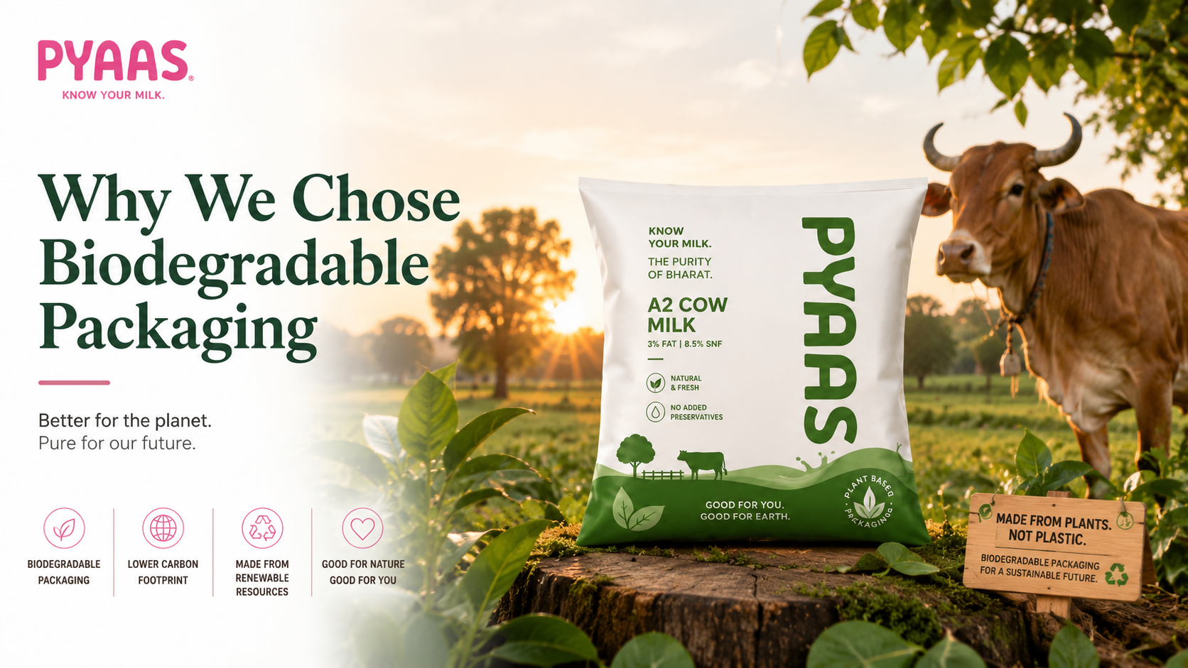 Cover image for the article Why We Chose Biodegradable Packaging
